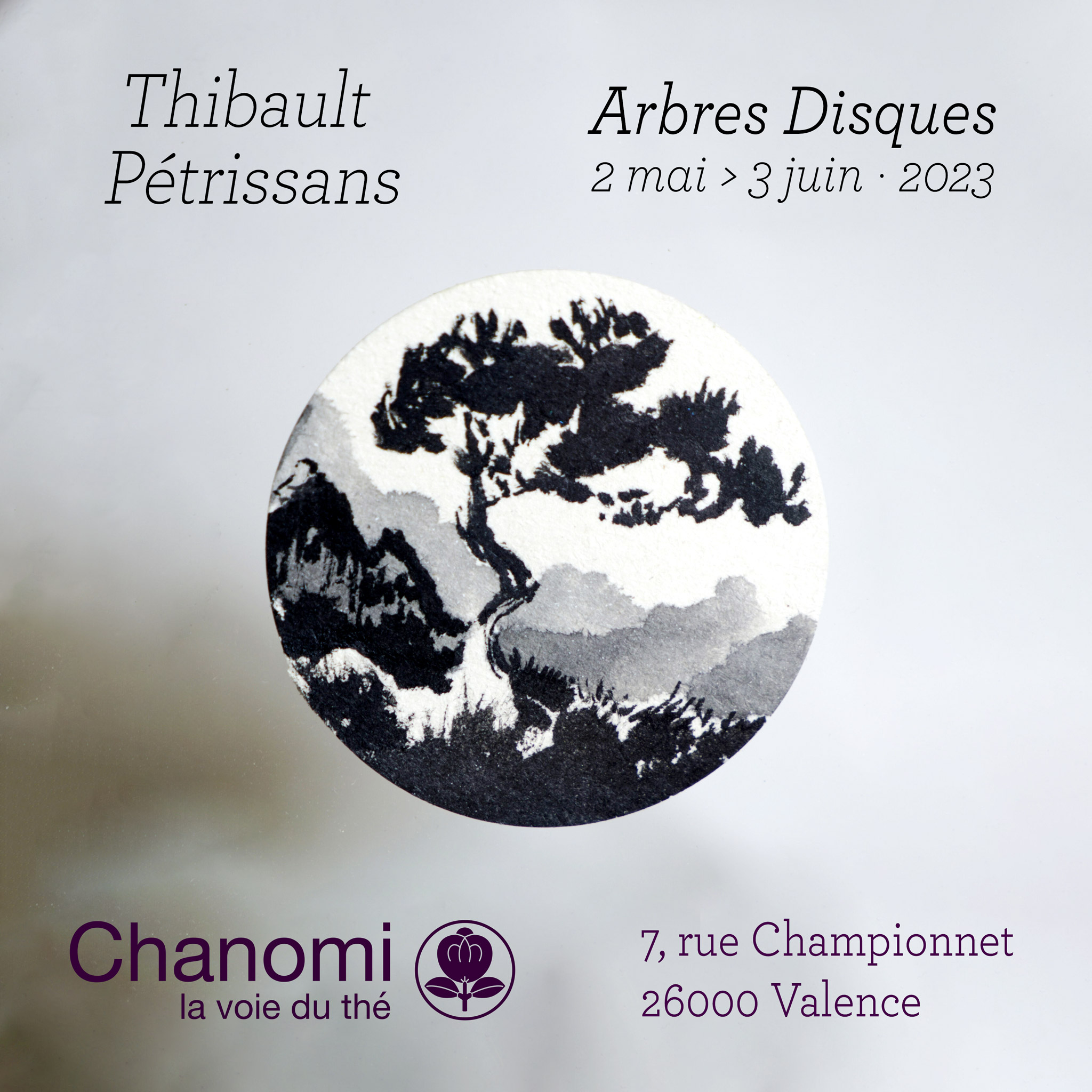 Arbres Disques · Exposition · Chanomi (Valence)